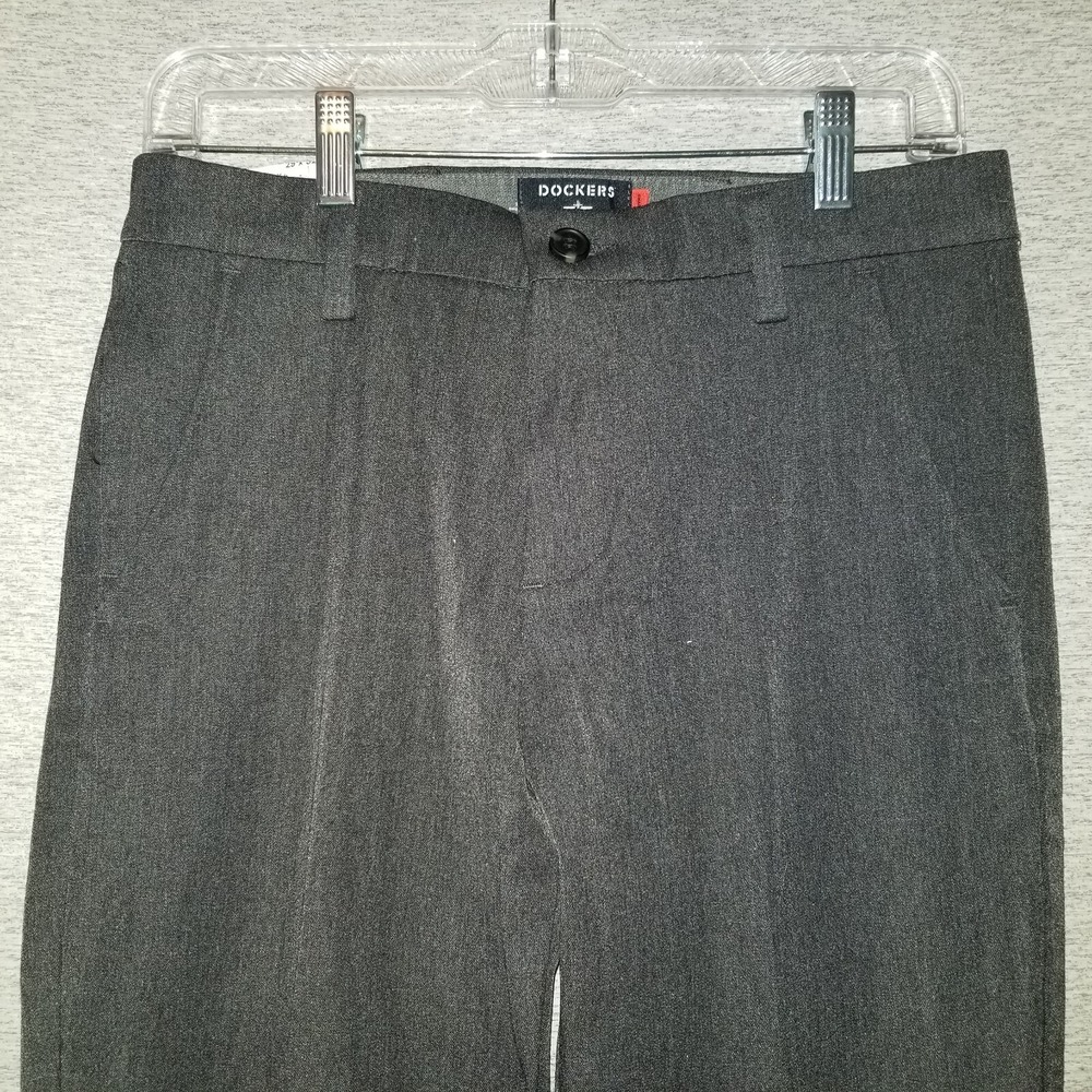 NWT Dockers Mens Pants 29x32 Workday Khaki Charcoal Smart 360 Flex Slim Fit NEW - Picture 8 of 15